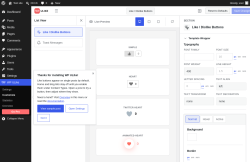 Page screenshot: WP ULike &rarr; Customize