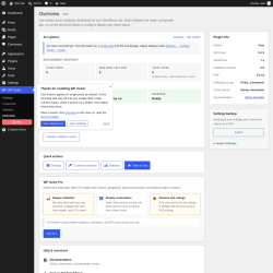 Page screenshot: WP ULike &rarr; Overview