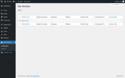 Page screenshot: WP Reviews