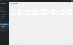 Page screenshot: WP Reviews