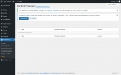 Page screenshot: ProfilePress → Content Protection