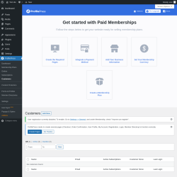 Page screenshot: ProfilePress &rarr; Customers