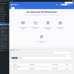 Page screenshot: ProfilePress &rarr; Membership Plans
