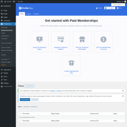 Page screenshot: ProfilePress &rarr; Membership Plans