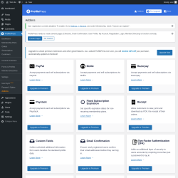 Page screenshot: ProfilePress → Addons