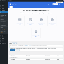 Page screenshot: ProfilePress → Membership Plans