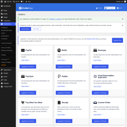 Page screenshot: ProfilePress &rarr; Addons