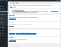 Page screenshot: User Frontend → Tools