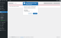 Page screenshot: WebinarPress → Questions