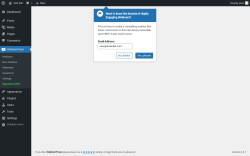 Page screenshot: WebinarPress → Upgrade to PRO