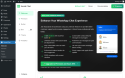 Page screenshot: Social Chat