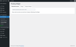 Page screenshot: WhatsApp &rarr; Floating Widget