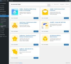 Page screenshot: WhatsApp &rarr; Recommended Plugins