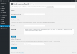 Page screenshot: Video Tutorials