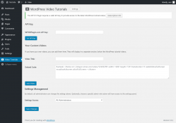 Page screenshot: Video Tutorials