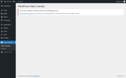 Page screenshot: Video Tutorials