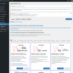 Page screenshot: WP2LEADS