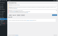 Page screenshot: WP2LEADS → 
				Map to API			