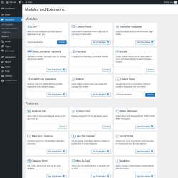 Page screenshot: Classifieds → Options