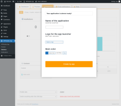 Page screenshot: WPMobile.App → Statistics