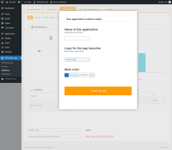 Page screenshot: WPMobile.App → Statistics