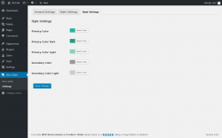 Page screenshot: Woo Slider → Settings → Style Settings