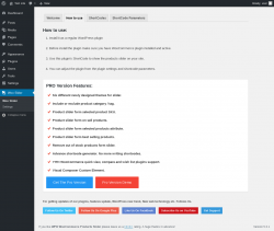 Page screenshot: Woo Slider → How to use