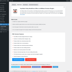 Page screenshot: Products Slider → How to use