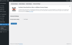 Page screenshot: Products Slider → Settings → Advanced Settings