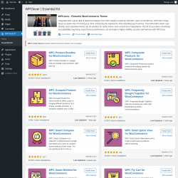Page screenshot: WPClever → Essential Kit