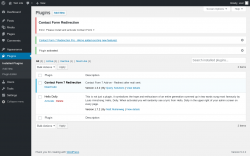 Page screenshot: Plugins &lsaquo; Test site &mdash; WordPress