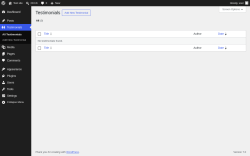 Page screenshot: Testimonials