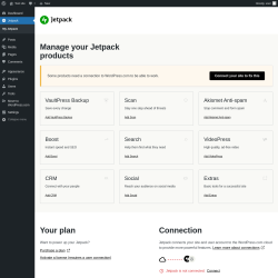 Page screenshot: Jetpack
