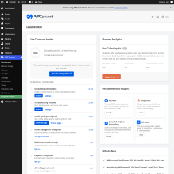 Page screenshot: WPConsent
