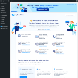 Page screenshot: Welcome page ‹ Test site — WordPress