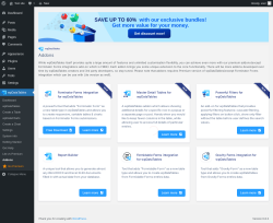 Page screenshot: wpDataTables → Addons