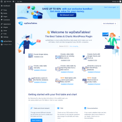 Page screenshot: Welcome page ‹ Test site — WordPress