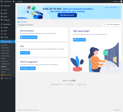 Page screenshot: wpDataTables &rarr; Get Help