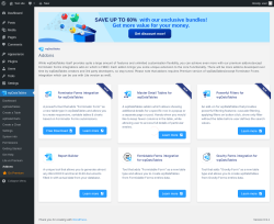Page screenshot: wpDataTables &rarr; Addons
