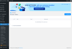 Page screenshot: wpDataTables &rarr; wpDataTables
