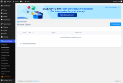Page screenshot: wpDataTables &rarr; wpDataTables