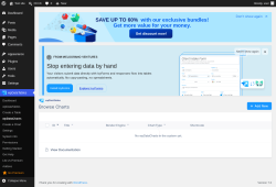 Page screenshot: wpDataTables &rarr; wpDataCharts
