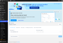 Page screenshot: wpDataTables &rarr; Create a Chart