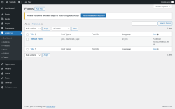 Page screenshot: wpDiscuz &rarr; &raquo; Forms