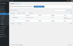 Page screenshot: wpDiscuz → » Forms
