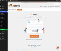 Page screenshot: WPForms