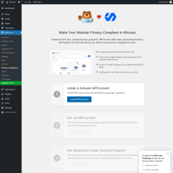 Page screenshot: WPForms &rarr; Privacy Compliance
