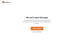 Page screenshot: WPForms Setup Wizard