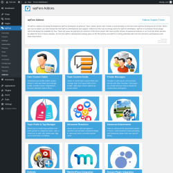 Page screenshot: wpForo  → Addons