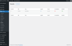 Page screenshot: wpForo  → Boards
